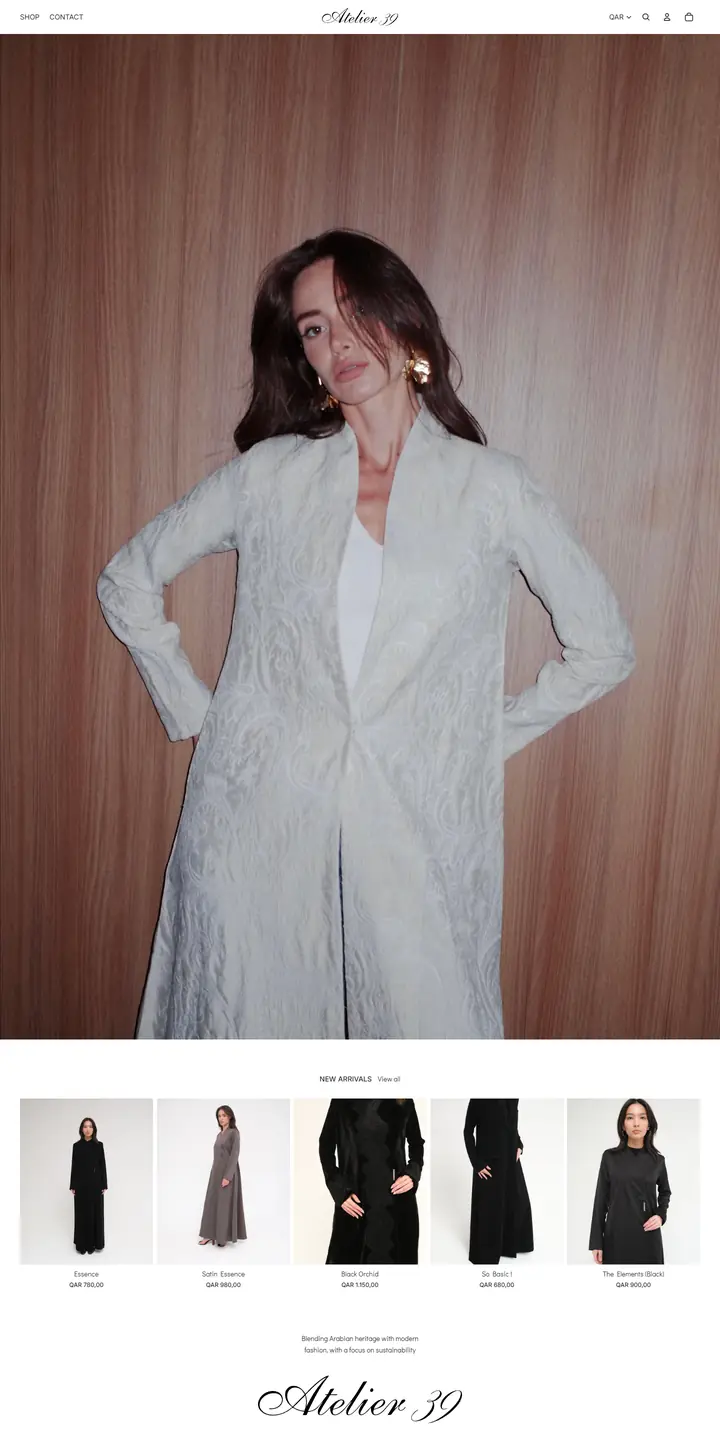 Homepage of www.atelier-39.com