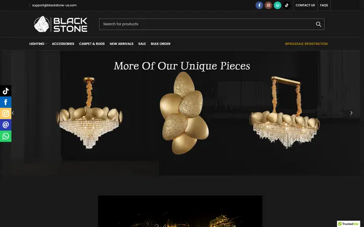 Homepage of blackstone-us.com