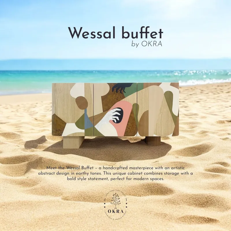Okra ad for the Wessal Buffet